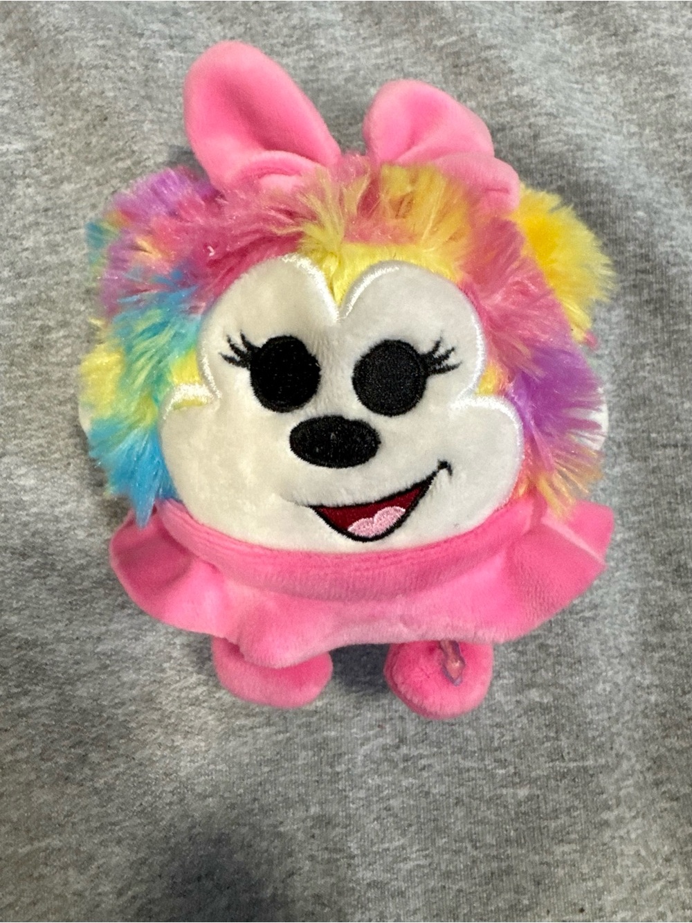 RARE Color-way Disney Ufufy Minnie Mouse Plush-Disney Store Exclusive